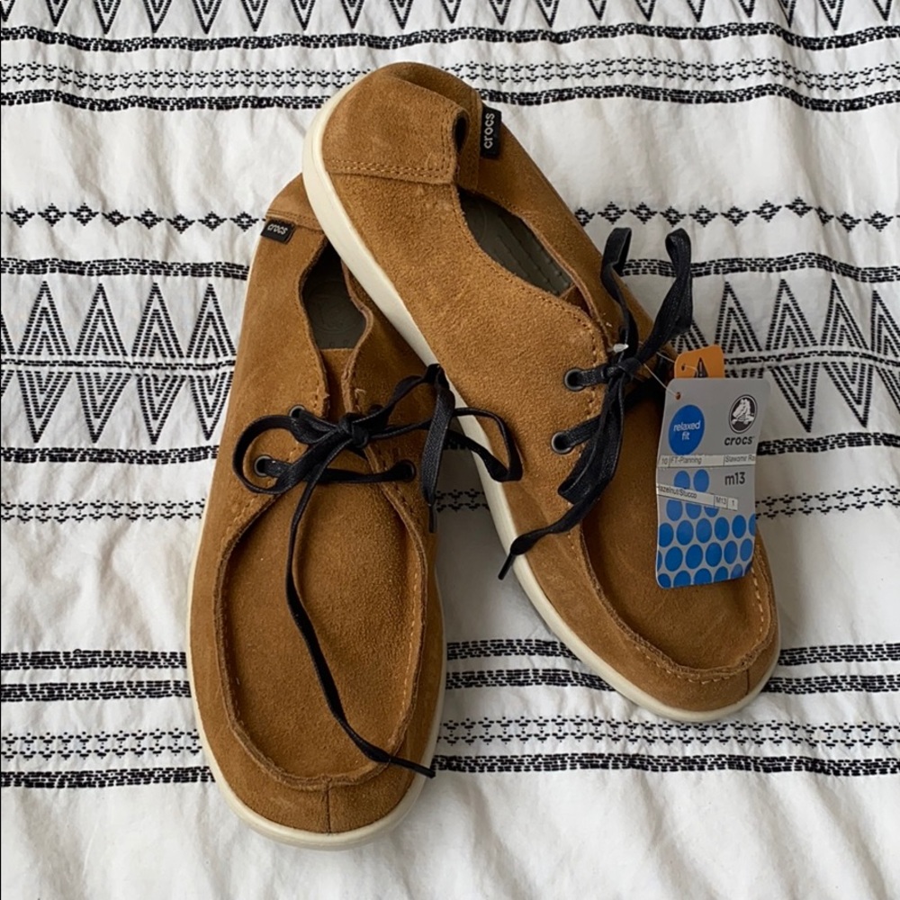 Crocs santa cruz loafer/ shoes men, size M13